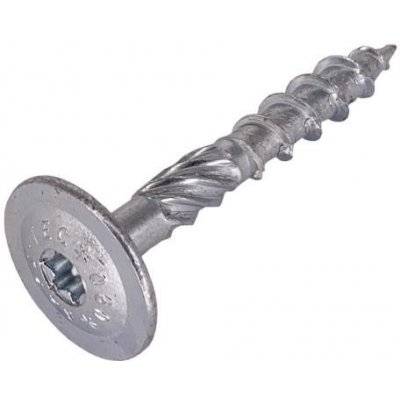 HPM TEC RAPI-TEC SK 8,0x60/32+R - stavební vrut do dřeva, polozávit, pozink, talířová hlava, TORX T40 – Hledejceny.cz