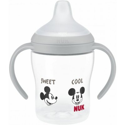 NUK Perfect Match láhev učení Disney Mickey Mouse 150 ml šedá – Zboží Dáma