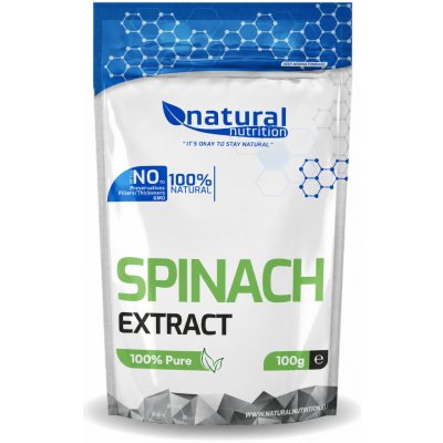 Natural Nutrition Extrakt ze špenátu prášek 100 g – Hledejceny.cz