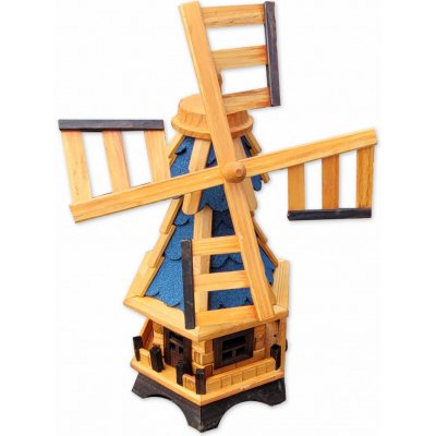 OVČÍ VĚCI Zahradní větrný mlýn se šindelovou střechou 106 cm Vyberte barvu: 1