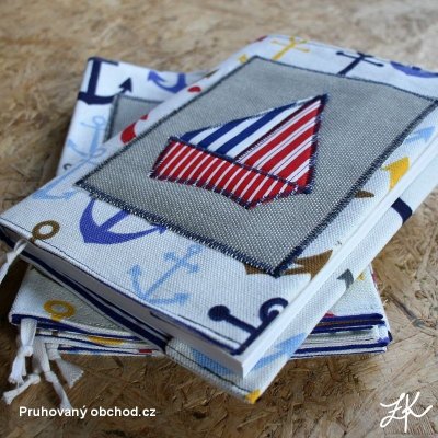Na lodní deník obal na knihu – Zboží Dáma