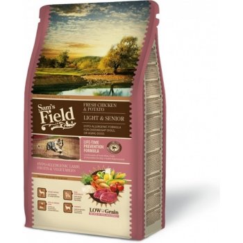 Sam's Field Light & Senior Lamb & Rice 13 kg