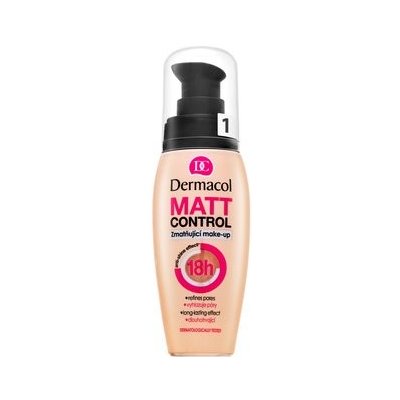 Dermacol Matt Control Make-up N. 1.0 Tekutý make-up s matujícím účinkem 30 ml – Hledejceny.cz