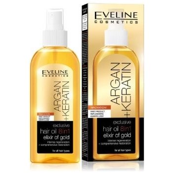 Eveline Cosmetics Argan vlasový olej 8v1 150 ml