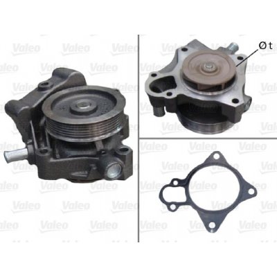 Vodní čerpadlo, chlazení motoru VALEO 506961 – Zboží Mobilmania