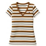 Tommy Hilfiger Bavlněné Dámské Tričko s pruhy Stripe – Zboží Dáma