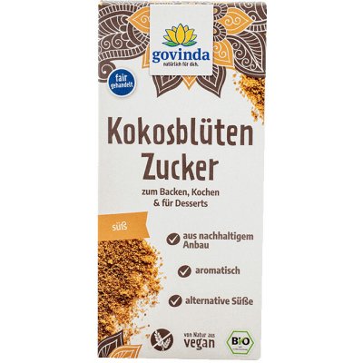 Govinda Cukr z kokosových květů 400 g BIO – Zboží Dáma