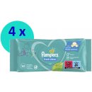 Pampers Fresh Clean vlhčené ubrousky pro děti 4 x 52 ks