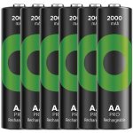 GP ReCyko Pro AA 2000mAh 6ks 1032226200 – Zbozi.Blesk.cz