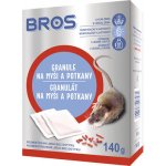 Rodenticid BROS granule na myši a potkany 7x20g – Hledejceny.cz