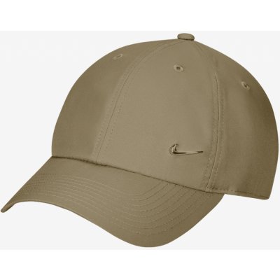 Nike H86 Metal Swoosh Cap natural olive/metallic silver – Zboží Mobilmania