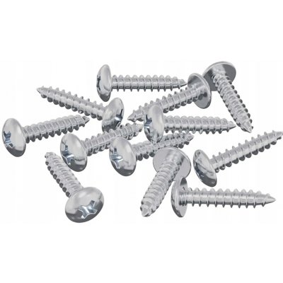 Vruty do dřeva 12 ks Stříbrné M3,5 x 20 mm Ocel – Hledejceny.cz