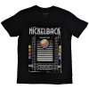 Pánské Tričko Nickelback tričko Those Days VHS Black pánské