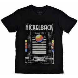 Nickelback tričko Those Days VHS Black pánské