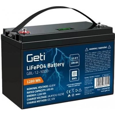 GETI LiFePO4 12,8V 100Ah GBL-12-100D – Zboží Živě