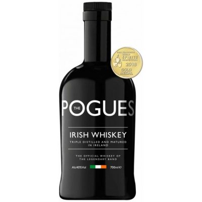 The Pogues The Official Irish whisky of the Legendary Band 40% 0,7 l (holá láhev) – Zbozi.Blesk.cz