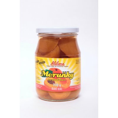 Alibona Meruňky se sladidlem 330 g – Zboží Dáma