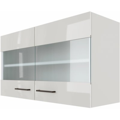 Flex-Well Lund horní prosklená 100 x 54,8 x 32 cm – Zboží Dáma