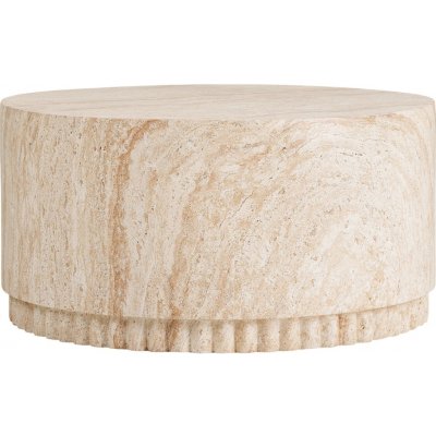 Nordic Living cementový zahradní stolek Bono 75 cm Béžový – Hledejceny.cz