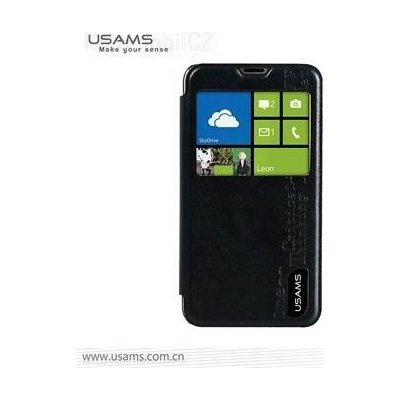 Pouzdro USAMS Merry Nokia Lumia 530 Dual černé