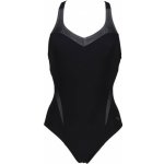Arena Dámské plavky Isabel Light Cross Back One Piece 004713-510 černé, šedé – Sleviste.cz