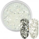 Rossart Bílé skleněné třpytky 1 mm 3 ml – Hledejceny.cz