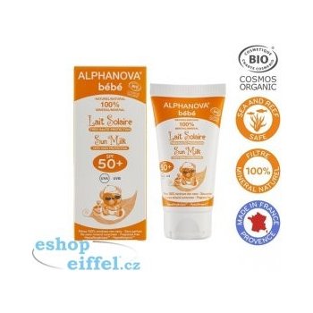 Alphanova Bebe sluneční krém SPF50+ 50 g