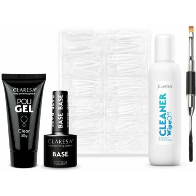 Claresa Poly gél CLEAR 30 g Set II. – Zboží Dáma Claresa Poly gél CLEAR 30 g Set II. – Zboží Dáma