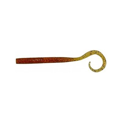 Gunki C'eel Worm 75 Brown Oil Red Flake 7,5cm