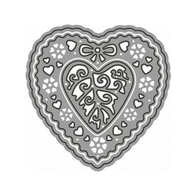 Wiler Vyřezávací šablona srdce 3 ks – Zboží Dáma