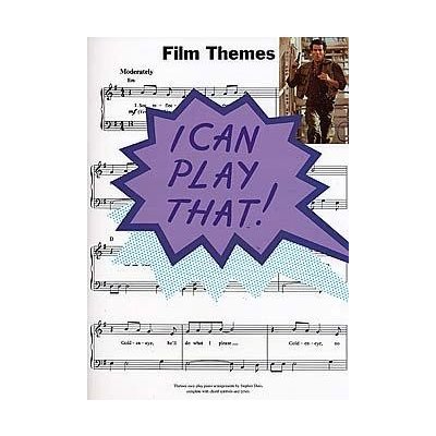 I Can Play That! Film Themes noty, sólo klavír, texty & akordy – Zboží Mobilmania