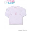 Kojenecké tričko a košilka New Baby kojenecká košilka s vyšívaným obrázkem růžová