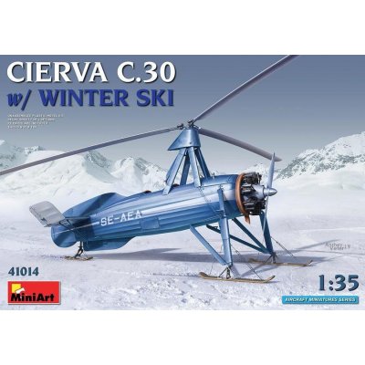 MiniArt Cierva C.30 with Winter Ski 1:35