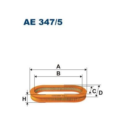 Vzduchový filtr Filtron AE347/5 – Hledejceny.cz