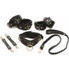 Sada erotických pomůcek Bedroom Bliss Lover's Restraints Set Black