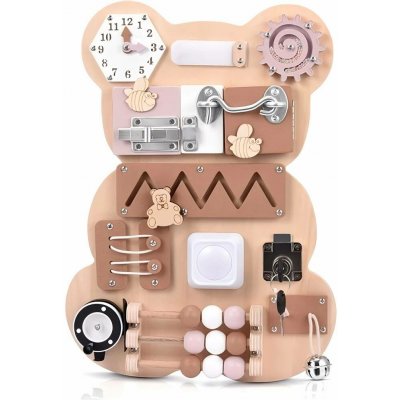 iMex Toys senzorická manipulační tabule Smart Bear – Sleviste.cz