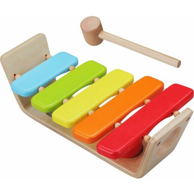 Teddies Zatloukačka Xylofon 2v1 dřevo – Zbozi.Blesk.cz