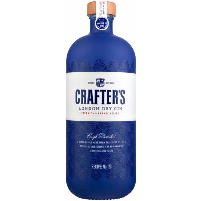 Crafter's London Dry Gin 43% 0,7 l (holá láhev) – Zboží Mobilmania