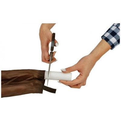 Ochrana proti průvanu oboustranná 85cm černá – Hledejceny.cz