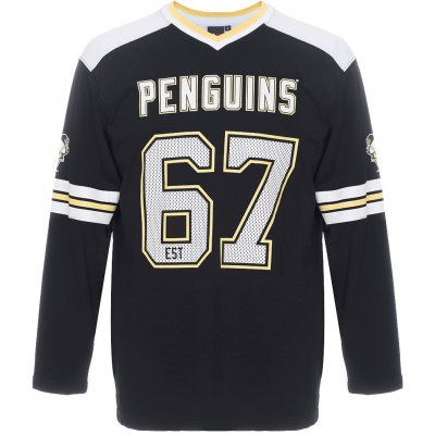 Majestic NHL tričko Pittsburgh Penguins Hockey Heavy Jersey Long Sleeve