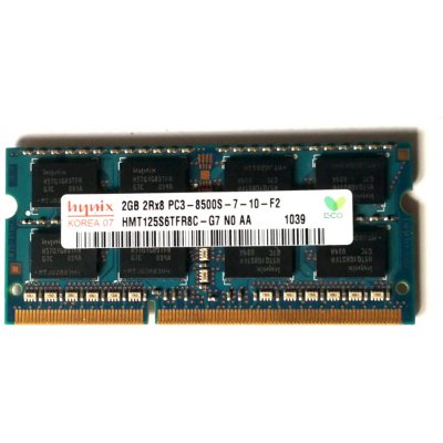 Hynix DDR3 2GB 1066MHz CL7 HMT125S6TFR8C-G7 – Zboží Mobilmania