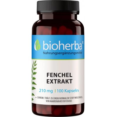 Bioherba Extrakt z fenikla 210 mg 100 kapslí – Hledejceny.cz