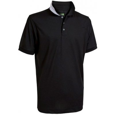 Backtee Mens Quick Dry Perf. Polo black