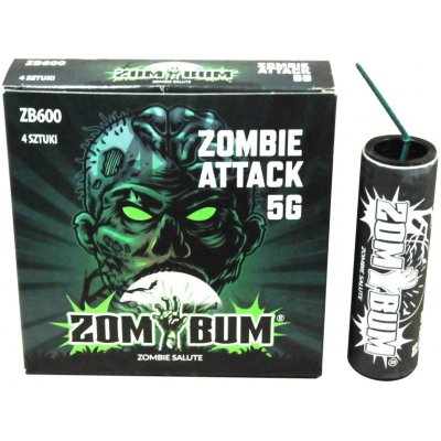 Petardy ZOMBIE ATTACK 5g 4ks – Zboží Dáma