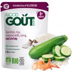 Good Gout BIO Krevety s rýží, cuketou a kokosovým mlékem 190 g – Zboží Dáma