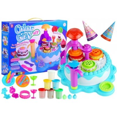 Lean Toys Color Clay DIY Birthday Party Cake House