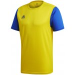 adidas Teamsport Estro 19 krátký rukáv žlutá/modrá – Hledejceny.cz