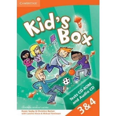 Kid´s Box Levels 3-4 Tests CD-ROM and Audio CD – Zboží Mobilmania