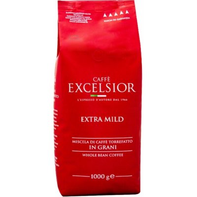 Excelsior Káva směs EXTRA MILD zrnková 1 kg – Hledejceny.cz