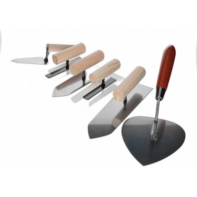 Japonská sada zednických lžic AKAKANECHOU - 6 kusů – Zboží Mobilmania